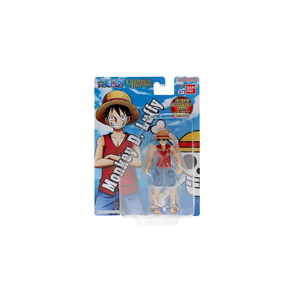 Personaggio Luffy One Piece 12 cm Bandai