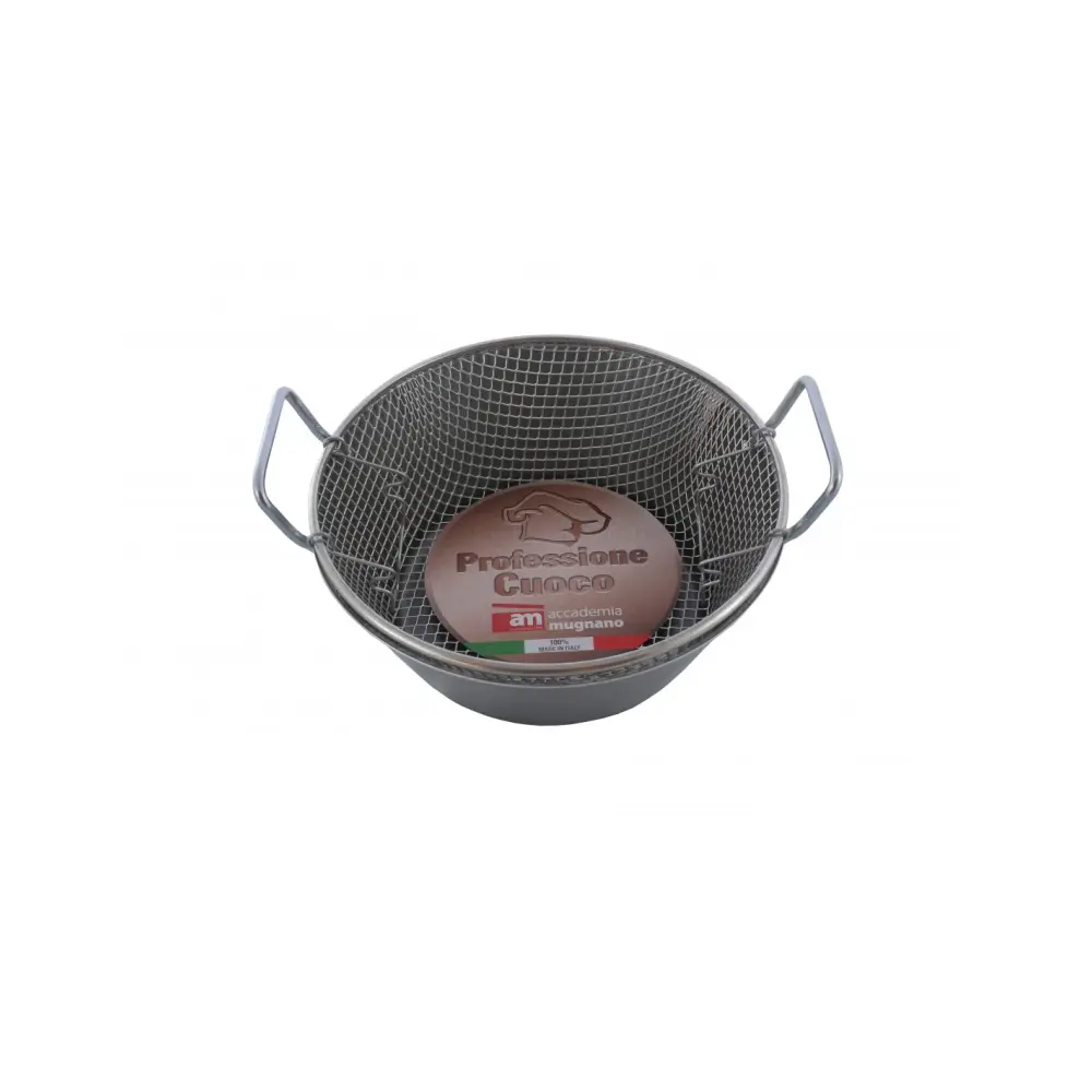 Pentola Friggitrice 28 cm con Cestello | Generoso Casalinghi
