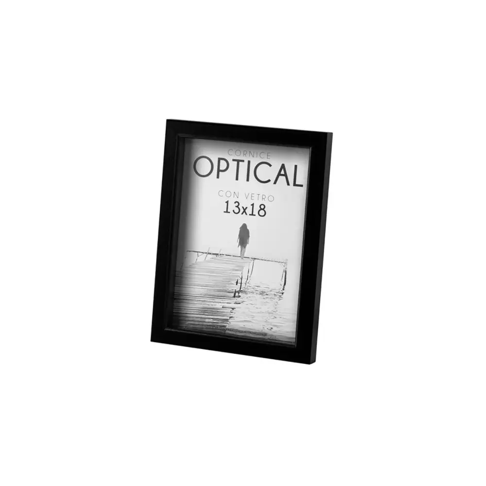 Cornice Lupia Optical 50x70 cm Nera | Generoso Casalinghi