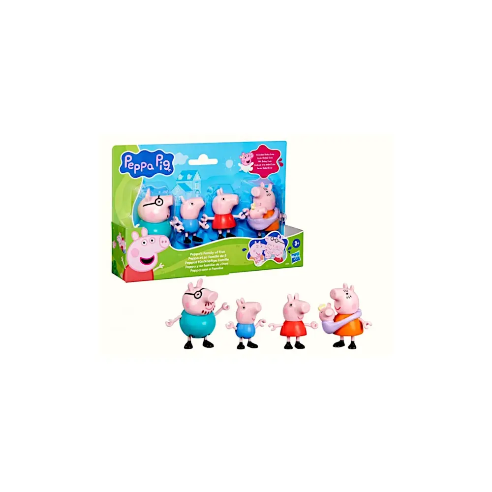 Peppa Pig Set Famiglia 5 Figure | Generoso Casalinghi