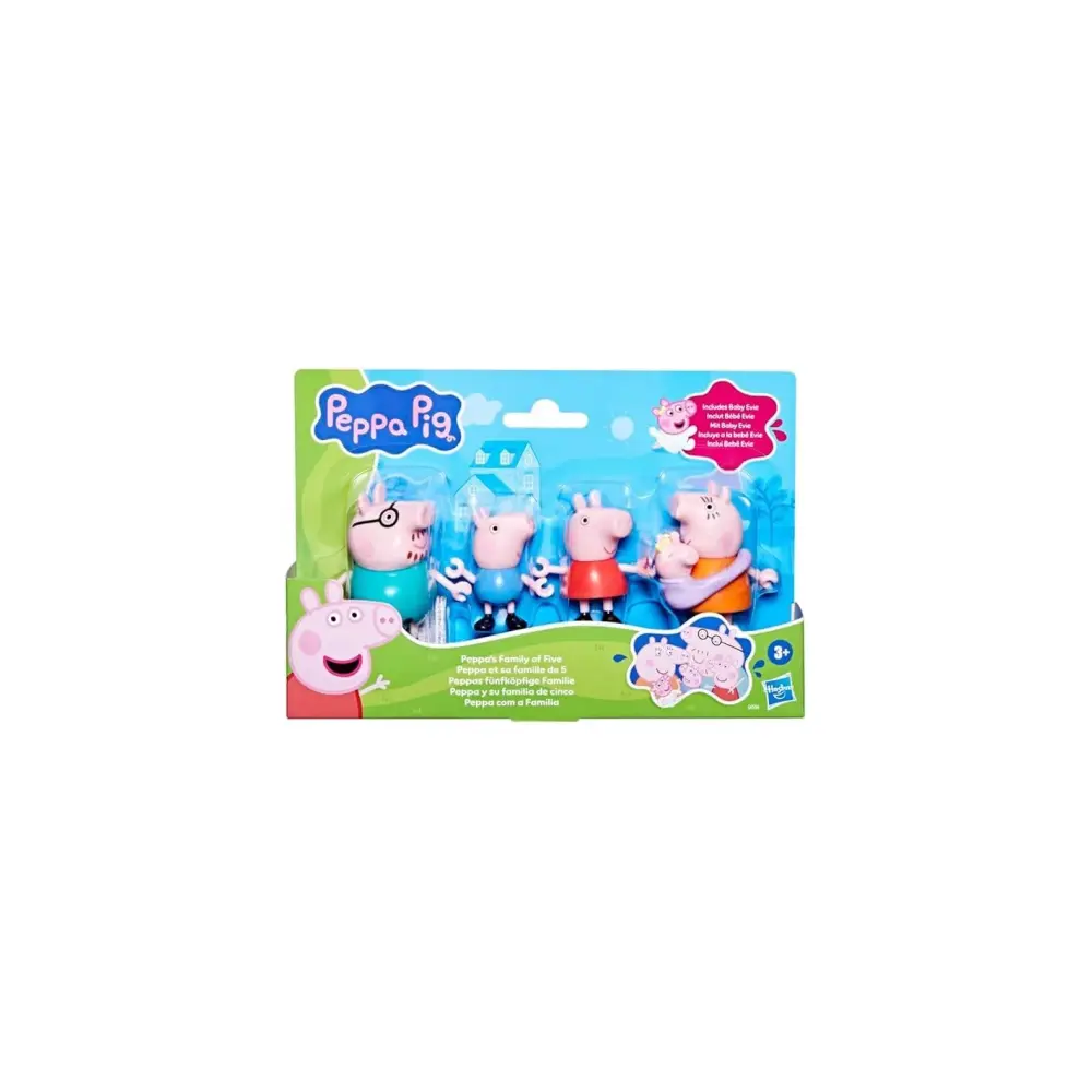 Peppa Pig Set Famiglia 5 Figure | Generoso Casalinghi
