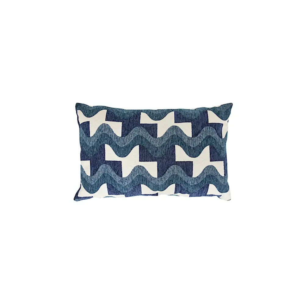 Cuscino Decorativo Blu Egeo 38x58 cm | Generoso Casalinghi