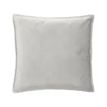 Cuscino Lilou Cotone Bianco Avorio 55x55 | Generoso Casalinghi