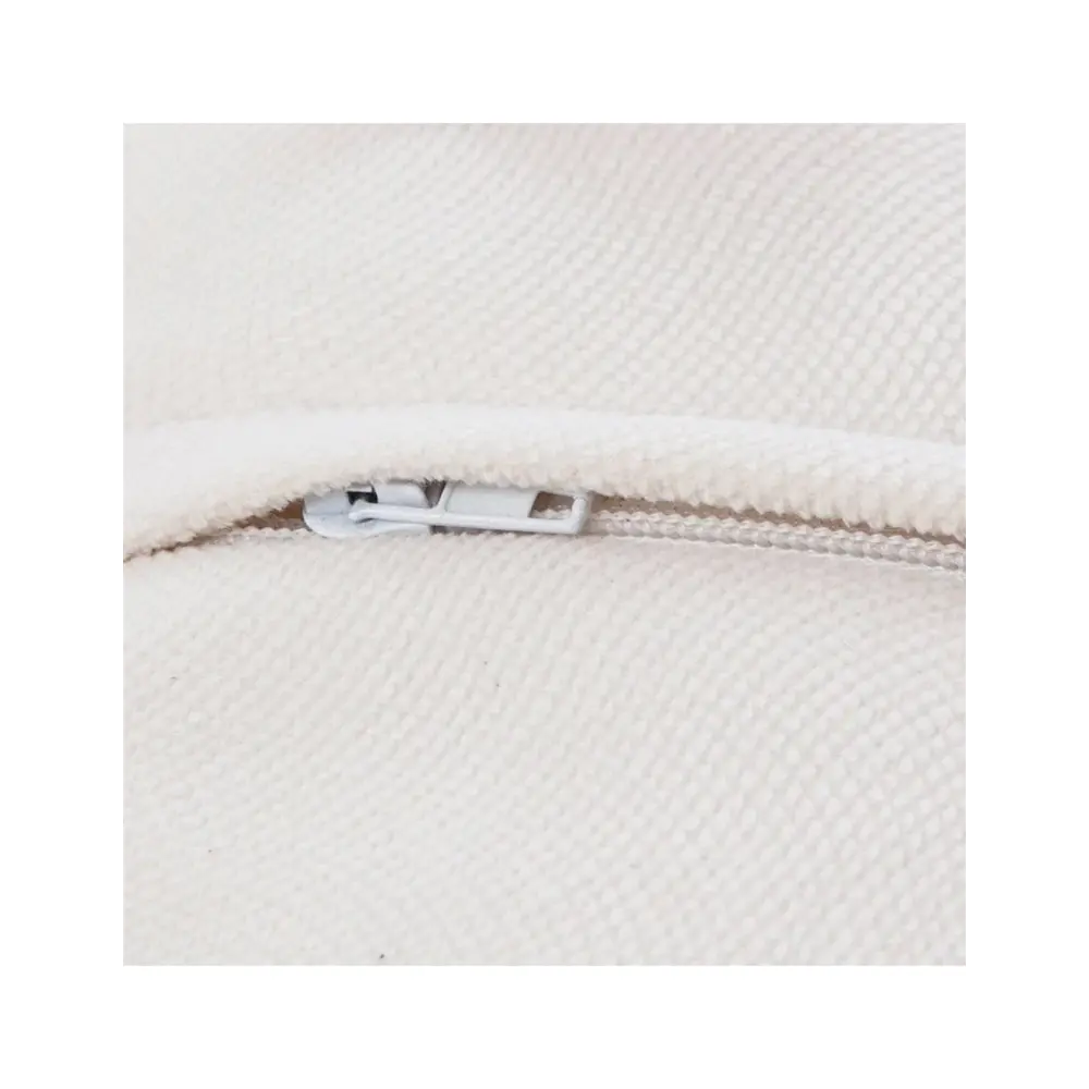 Cuscino Lilou Cotone Bianco Avorio 55x55 | Generoso Casalinghi