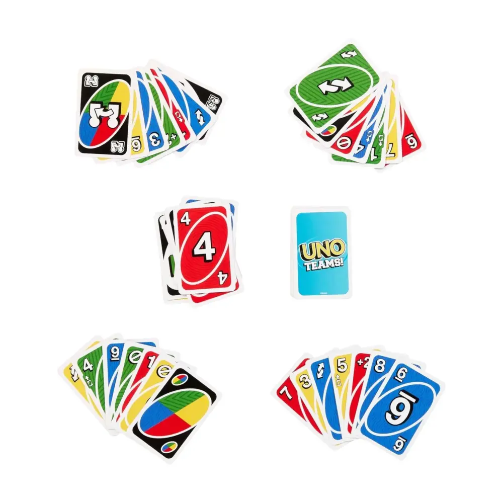 UNO Teams Versione a Squadre Mattel | Generoso Casalinghi