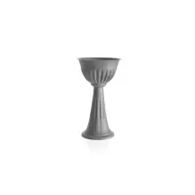 Vaso a Colonna Alba Grigio Bama | Generoso Casalinghi
