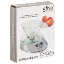 Bilancia Elettronica da Cucina 3 kg - 5five