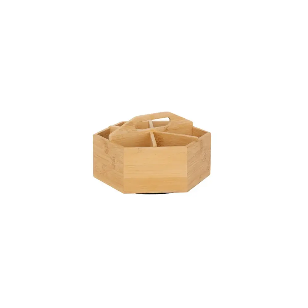 Scatola Porta Tè Bamboo 6 Scomparti 5 Five | Generoso Casalinghi