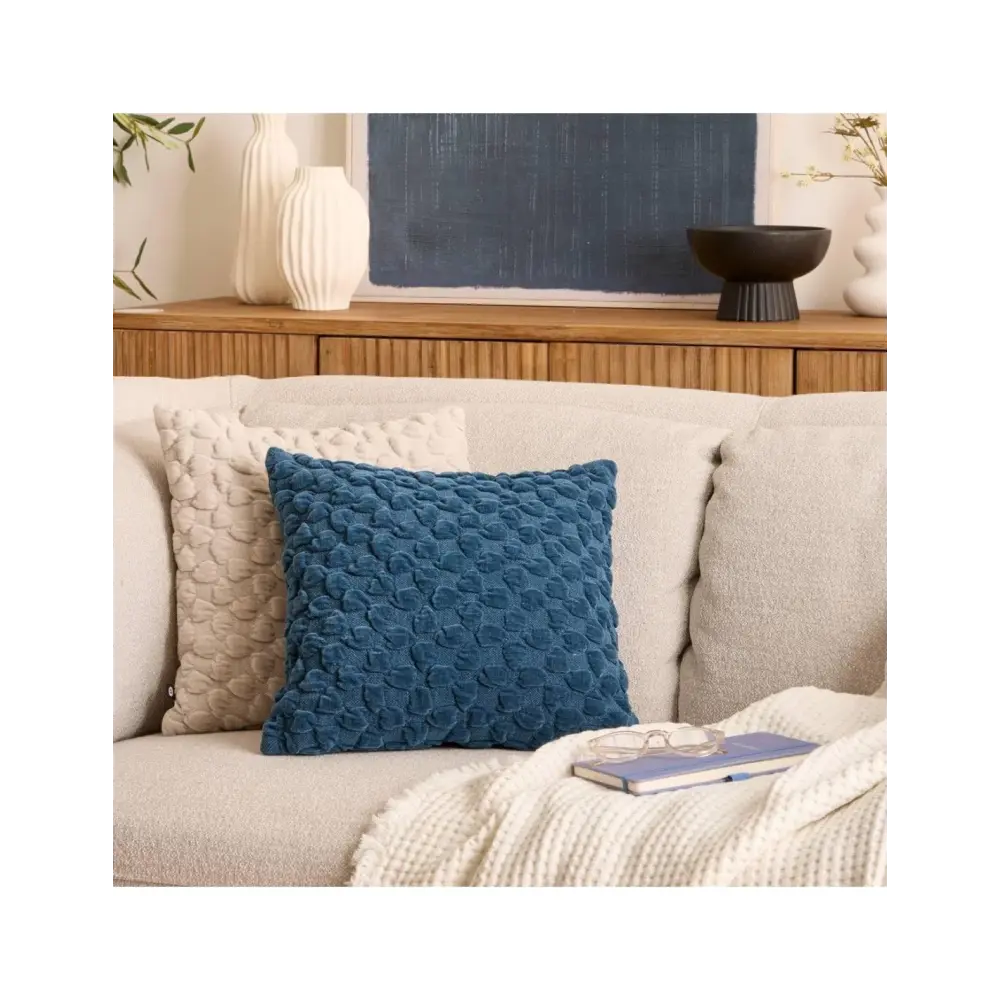 Cuscino Nova Blu Egeo 40x40 cm Atmosphera | Generoso Casalinghi