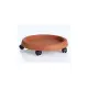 Sottovaso con Ruote 40 cm in Terracotta Bama