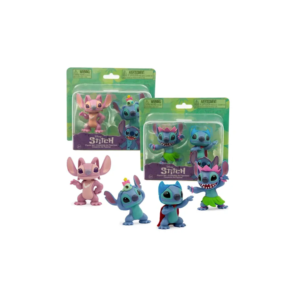 Stitch Set 2 Personaggi Giochi Preziosi