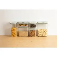 Contenitore Quadrato Trasparente Lock 1,1 L - 5five