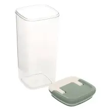 Contenitore Quadrato Trasparente Lock 1,8 L - 5five