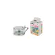 Formaggiera in Vetro e Acciaio Inox 18/10 Ilsa