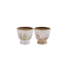 Vaso Salas in Ceramica 17x16 cm Star