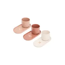 Set Tazza con Vassoio Sienna 24 cl Secret de Gourmet