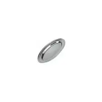 Vassoio Ovale da Portata 40 cm Inox Ilsa