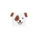 Cuscino Bouclé Motivo Cane Atmosphera | Generoso Casalinghi