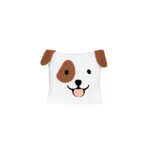 Cuscino Bouclé Motivo Cane Atmosphera | Generoso Casalinghi