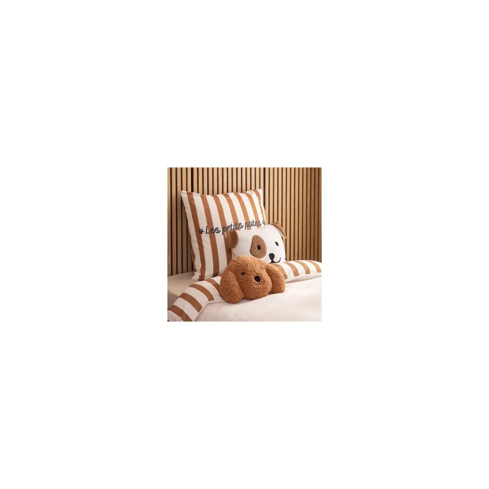 Cuscino Bouclé Motivo Cane Atmosphera | Generoso Casalinghi