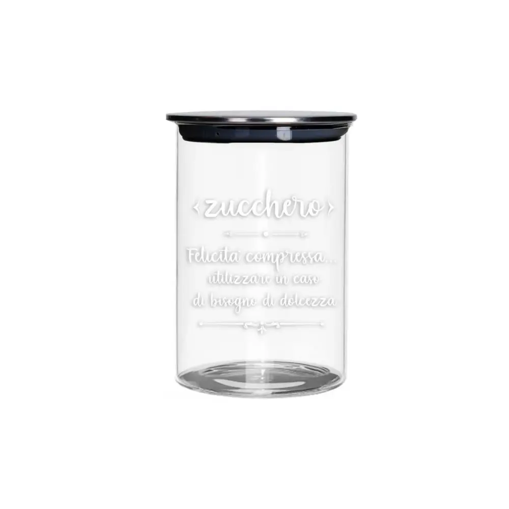 Barattolo Zucchero Metallo Brandani 750 ml | Generoso Casalinghi