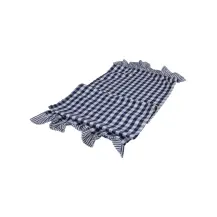 Runner Check Blu Bianco 40x140 cm New Bi | Generoso Casalinghi