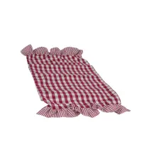 Runner Check Rosso Bianco 40x140 cm New Bi | Generoso Casalinghi