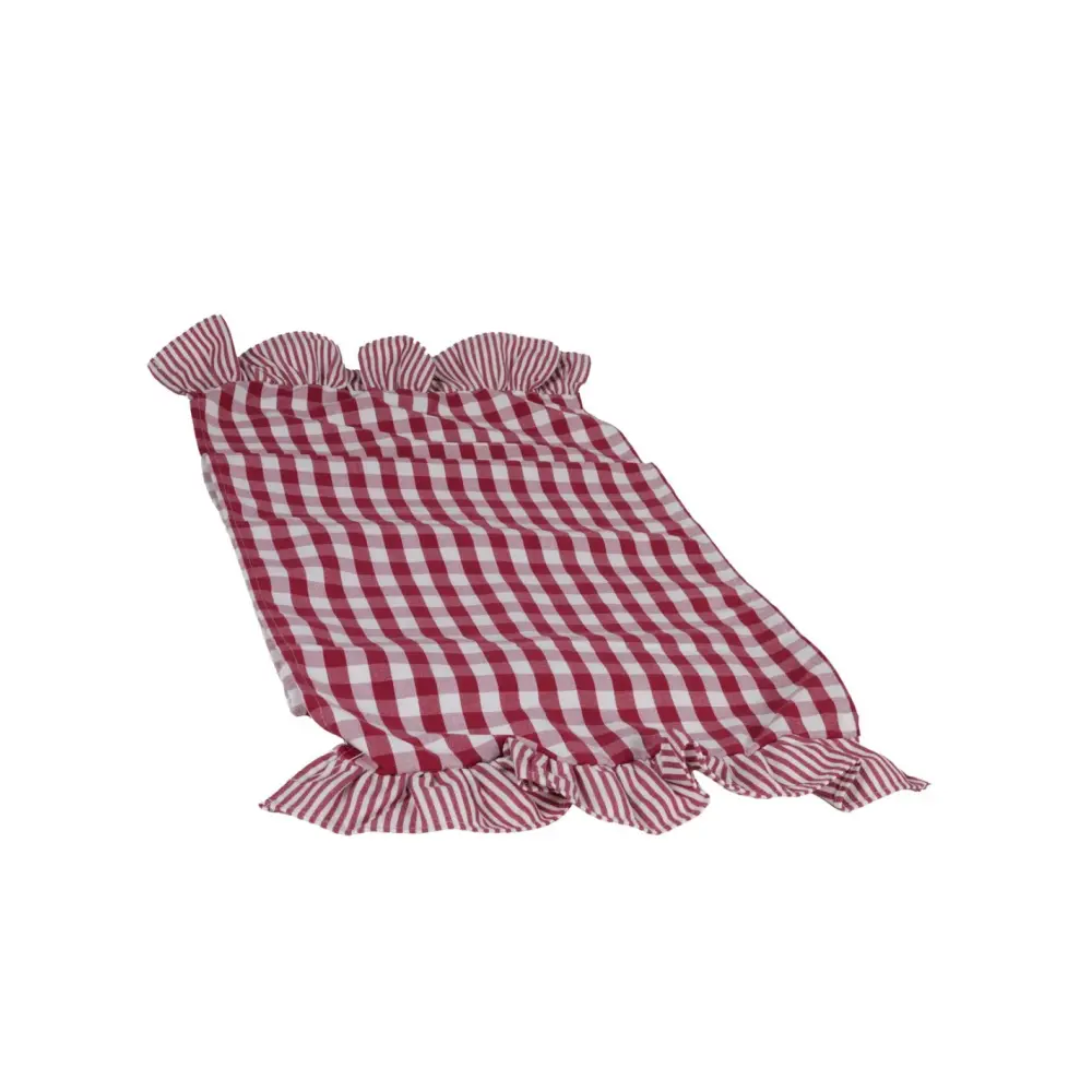 Runner Check Rosso Bianco 40x140 cm New Bi | Generoso Casalinghi