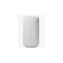 Vaso Mercury Bianco 15x29 cm in Terracotta | Generoso Casalinghi
