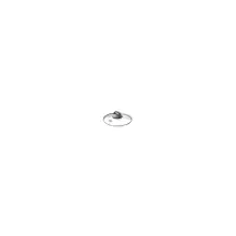 Coperchio in Vetro 30 cm Cuore di Pietra | Generoso Casalinghi
