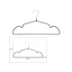 Grucce Hang'Up Nere 40x21 cm, Set 20 Pezzi | Generoso Casalinghi