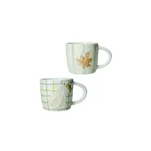 Set 2 Mug Le Zucche in Stoneware Brandani | Generoso Casalinghi