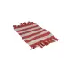 Runner Tavolo Righe Rosso Avorio 40 x 140 cm