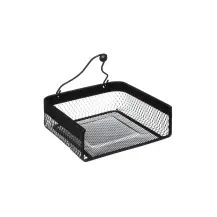 Portatovaglioli Ferro Nero 19x19 cm 5Five | Generoso Casalinghi