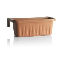 Fioriera Balcone Rondine Bama 50 cm Terracotta