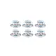 Set 6 Tazze Caffè Borella Grace4 | Generoso Casalinghi