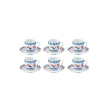 Set 6 Tazze Caffè Borella Grace4 | Generoso Casalinghi