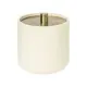 Barattolo Cotton Fioc 5Five Beige in Resina 10x11 cm