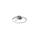 Coperchio in Vetro 22 cm Cuore di Pietra | Generoso Casalinghi