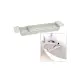 Mensola Vasca da Bagno 5Five 55x17 cm Grigia