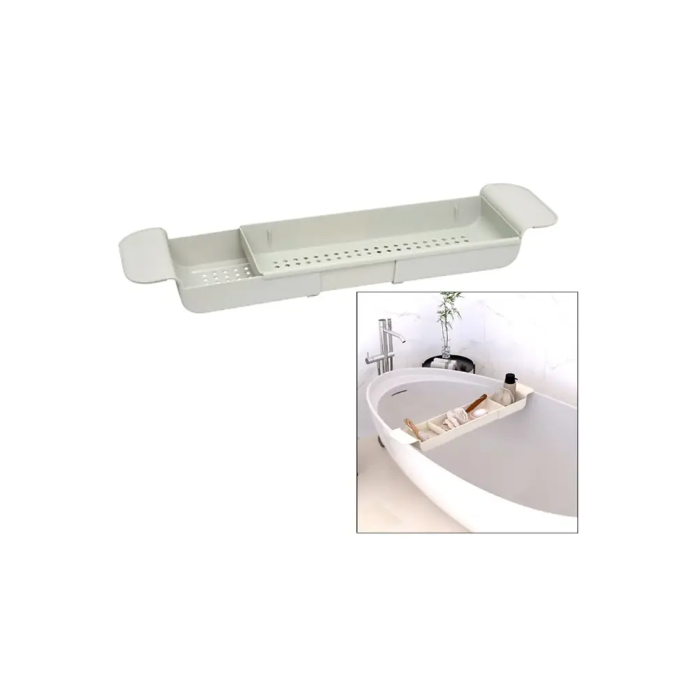 Mensola Vasca da Bagno 5Five 55x17 cm Grigia