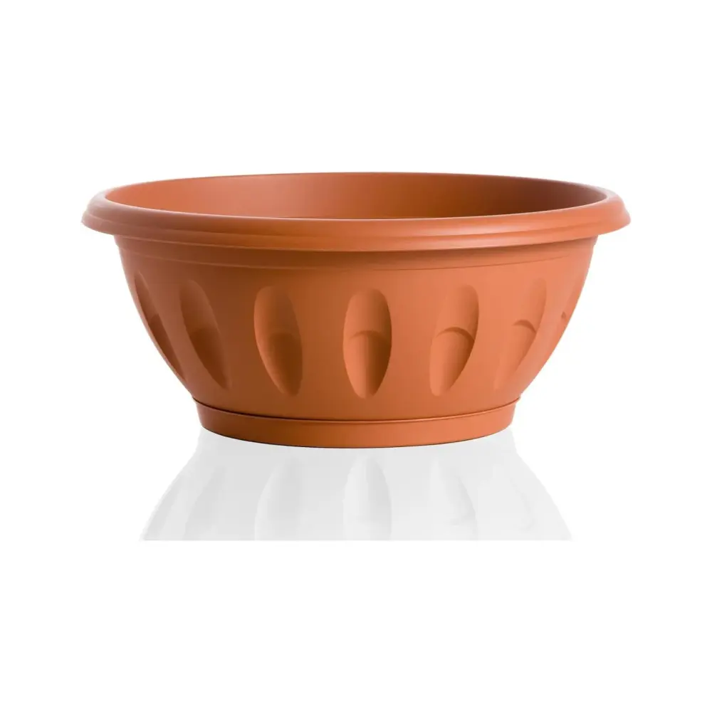 Vaso Alba Bama 50 cm con Sottovaso | Generoso Casalinghi