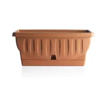 Fioriera Natura Bama 50 cm Terracotta | Generoso Casalinghi