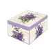 Bauletto Organizer Profumato Violette con Coperchio | Generoso