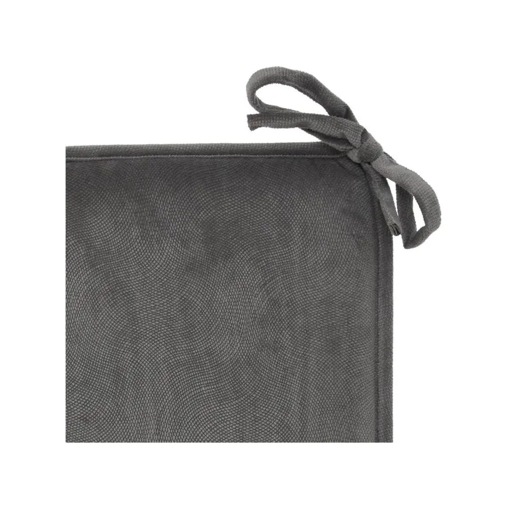 Cuscino Sedia Lilou Atmosphera 38x38 cm Grigio | Generoso