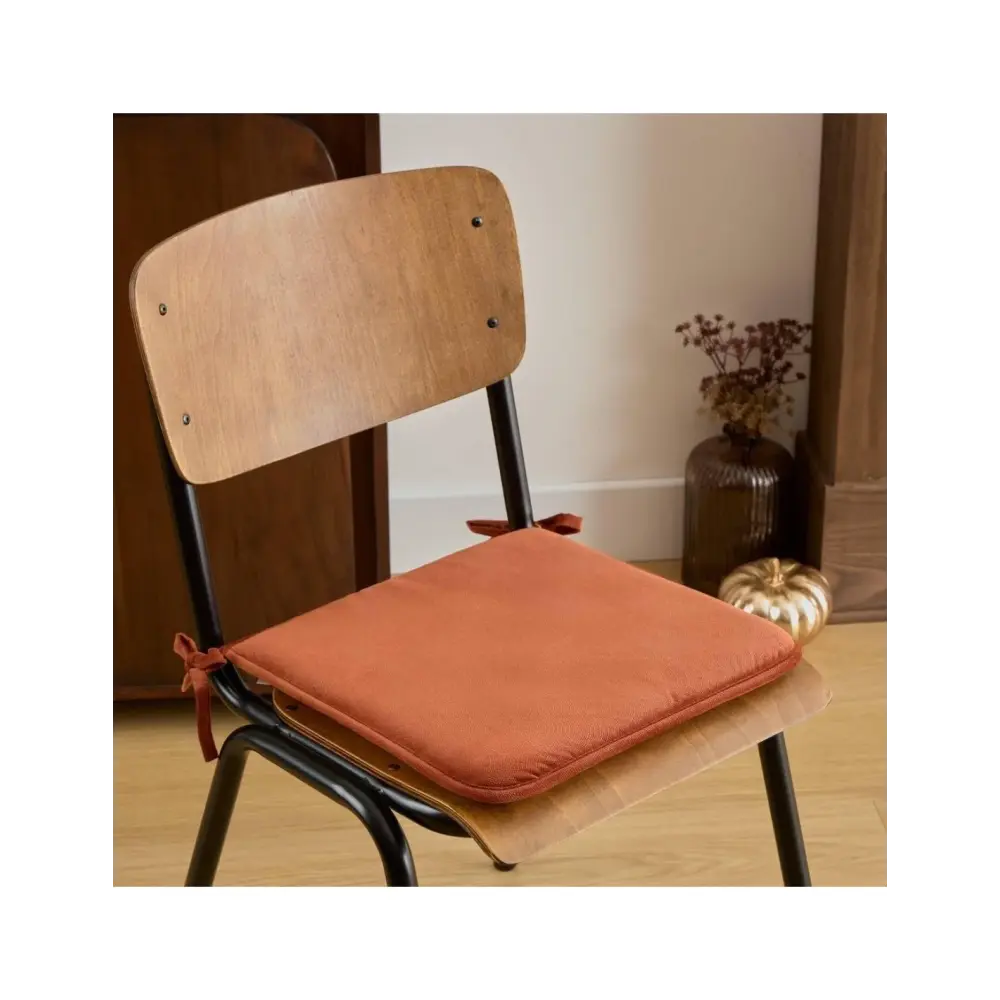Cuscino Sedia Lilou Atmosphera 38x38 cm Terracotta | Generoso