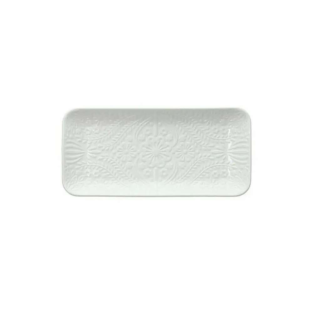 Vassoio Copenaghen Bianco 25x12 cm | Generoso Casalinghi