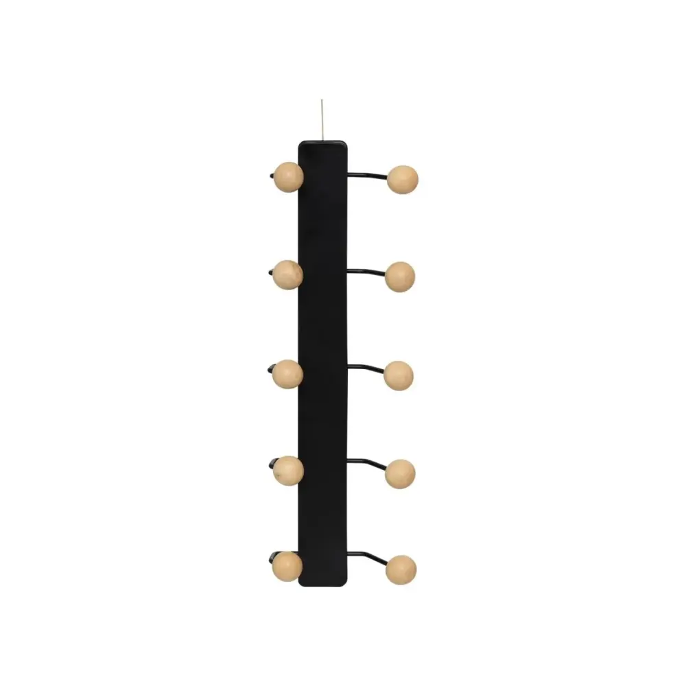 Appendiabiti da Muro 10 Posti 44x14x7,5 cm | Generoso Casalinghi