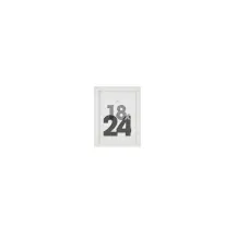 Portafoto Éva in Legno Bianco 18x24 cm | Generoso Casalinghi