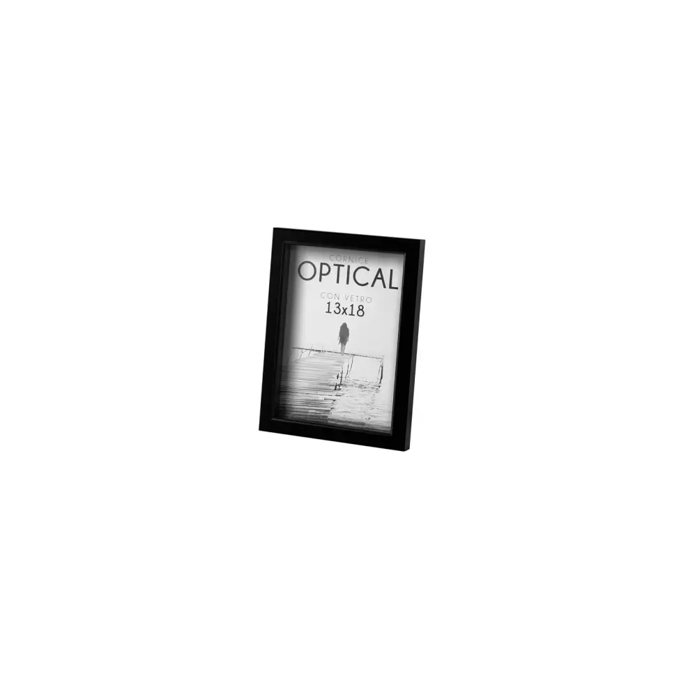 Cornice Optical 21x29,7 Nera Lupia | Generoso Casalinghi